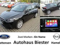 Diamant schwarz/karbon schwarz Gebraucht 2023 Opel Corsa Edition Limousine | 19.500 € (Fairer Preis)
