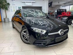 Nachtschwarz unilack Gebraucht 2019 Mercedes A180 AMG line Limousine | 20.500 € (Fairer Preis)