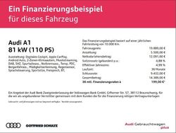 Weiss Gebraucht 2021 Audi A1 Sportback Advanced Kleinwagen | 19.889 € (Fairer Preis)