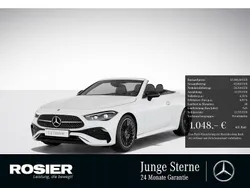 Weiss / polarweiß Gebraucht 2024 Mercedes CLE220 AMG line Cabrio | 67.880 €