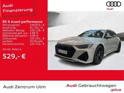 Individuallackierungen audi exclusive Gebraucht 2025 Audi RS6 Performance Kombi | 147.870 €