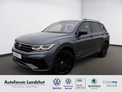 Grau platinum grey Gebraucht 2022 VW Tiguan Allspace R-line SUV | 37.890 € (Fairer Preis)