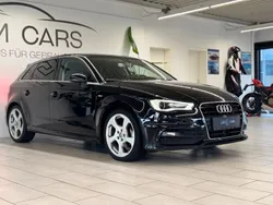 Schwarz Gebraucht 2015 Audi A3 Sportback S-Line Limousine | 8.790 € (Fairer Preis)