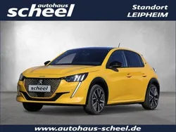 Lack gelb faro/typ aussenverkl Gebraucht 2021 Peugeot e-208 GT Kleinwagen | 16.990 € (Guter Preis)