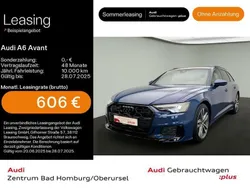 Ascariblau metallic Gebraucht 2024 Audi A6 S-Line Kombi | 60.699 €