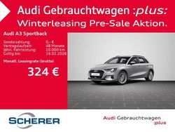 Florettsilber metallic Gebraucht 2024 Audi A3 Advanced Plus Limousine | 32.990 € (Guter Preis)