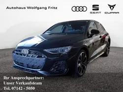 Schwarz Neu 2025 Audi S3 Sport Limousine | 56.870 € (Teuer)