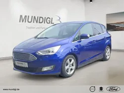 Blau Gebraucht 2017 Ford C-MAX Titanium Van / Kleinbus | 12.930 € (Fairer Preis)