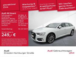 Gletscherweiß metallic Gebraucht 2025 Audi A6 Advanced Plus Kombi | 50.980 € (Superpreis)