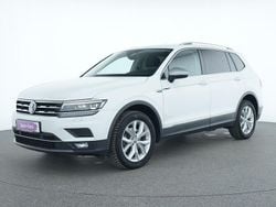 Pure white Gebraucht 2021 VW Tiguan Allspace Highline SUV | 26.775 € (Guter Preis)