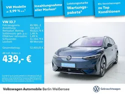 Aquamarinblau metallic Gebraucht 2024 VW ID.7 Pro Limousine | 49.989 €
