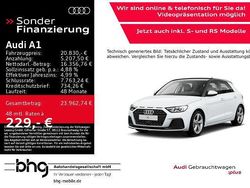 Weiß Gebraucht 2023 Audi A1 Sportback Advanced Kleinwagen | 20.830 € (Fairer Preis)