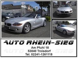 Silber metallic Gebraucht 2003 BMW Z4 Sport Line Cabrio | 7.866 € (Guter Preis)
