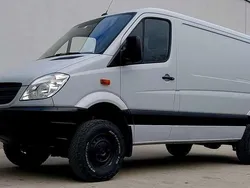 Grau Gebraucht 2008 Mercedes Sprinter Van | 22.000 € (Teuer)