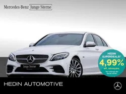Unilack polarweiß Gebraucht 2020 Mercedes C300e AMG Limousine | 27.440 € (Etwas zu teuer)