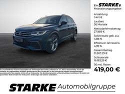 Blau Gebraucht 2021 VW Tiguan R-line SUV | 29.430 € (Guter Preis)