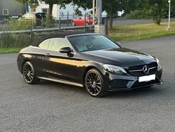 Schwarz Gebraucht 2017 Mercedes C400 AMG line Cabrio | 33.900 € (Fairer Preis)