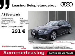 Daytonagrau perleffekt Gebraucht 2024 Audi A3 S-Line Limousine | 32.397 € (Fairer Preis)