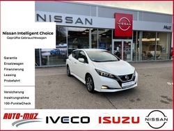 Brilliant white (m) Gebraucht 2021 Nissan Leaf Acenta Kleinwagen | 16.500 € (Fairer Preis)