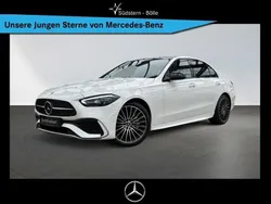 Polar white Gebraucht 2024 Mercedes C300 AMG Limousine | 52.720 € (Teuer)