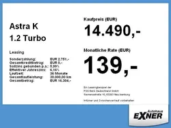 Rot Gebraucht 2021 Opel Astra Edition | 14.490 € (Guter Preis)