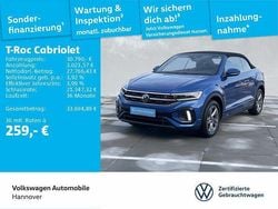 Ravennablau metallic Gebraucht 2025 VW T-Roc Cabriolet R-line Cabrio | 30.380 € (Superpreis)