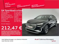 Mythosschwarz metallic Gebraucht 2022 Audi Q4 e-tron S-Line SUV | 31.333 € (Fairer Preis)