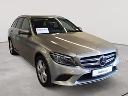Mojavesilber metallic Gebraucht 2019 Mercedes C220 Kombi | 17.390 € (Guter Preis)