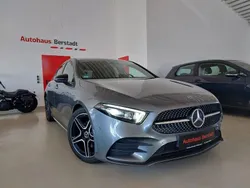 Mountaingrau met. Gebraucht 2019 Mercedes A200 AMG Limousine | 22.250 € (Fairer Preis)