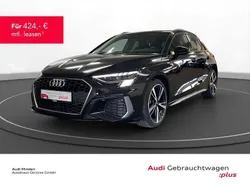 Schwarz Gebraucht 2024 Audi A3 Sportback S-Line Limousine | 41.880 € (Etwas zu teuer)
