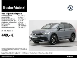 Grau Gebraucht 2023 VW Tiguan Allspace R-line SUV | 43.330 € (Etwas zu teuer)