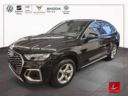 Mythosschwarz metallic Gebraucht 2024 Audi Q5 Sportback S-Line SUV | 50.675 € (Guter Preis)