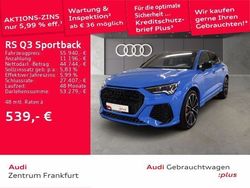 Turboblau Gebraucht 2023 Audi RS Q3 Sportback Ambiente SUV | 55.950 € (Superpreis)