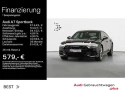 Mythosschwarz metallic Gebraucht 2024 Audi A7 Kleinwagen | 67.449 € (Fairer Preis)