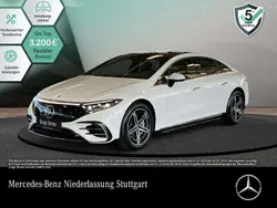 Weiß Gebraucht 2024 Mercedes EQS580 Premium Plus Limousine | 91.590 € (Superpreis)