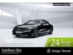 Schwarz Gebraucht 2022 Mercedes C200 AMG Cabrio | 43.424 € (Etwas zu teuer)