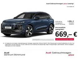 Plasmablau metallic Gebraucht 2024 Audi Q6 e-tron S-Line SUV | 67.811 €