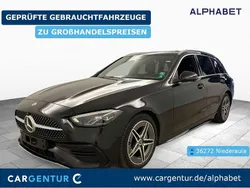 Schwarz Gebraucht 2023 Mercedes C220 AMG line Kombi | 29.290 € (Guter Preis)