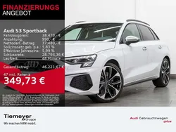 Gletscherweiß metallic Gebraucht 2024 Audi S3 Ambiente Limousine | 38.470 € (Superpreis)