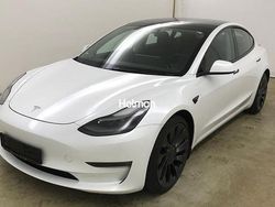 Weiß Gebraucht 2021 Tesla Model 3 Performance Limousine | 28.548 € (Guter Preis)