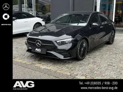Lack kosmosschwarz Gebraucht 2025 Mercedes A200 AMG Limousine | 39.900 € (Teuer)