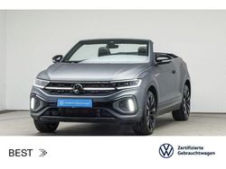 Indiumgrau matt/schwarz/ Gebraucht 2023 VW T-Roc Cabriolet R-line Edition Cabrio | 31.999 € (Etwas zu teuer)
