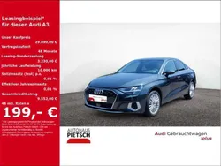 Grau Gebraucht 2024 Audi A3 Advanced Limousine | 29.890 € (Fairer Preis)