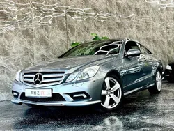 Silber Gebraucht 2009 Mercedes E350 AMG line Coupé | 8.950 € (Fairer Preis)