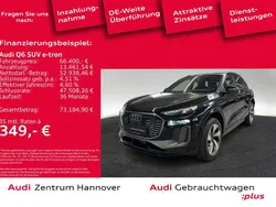 Mythosschwarz metallic Gebraucht 2025 Audi Q6 e-tron Ambiente SUV | 66.400 € (Superpreis)