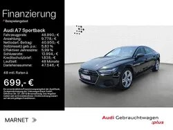 Schwarz Gebraucht 2022 Audi A7 Sportback S-Line Kleinwagen | 48.890 € (Fairer Preis)