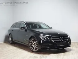 Schwarz Gebraucht 2020 Mercedes E220 AMG Kombi | 34.290 € (Guter Preis)