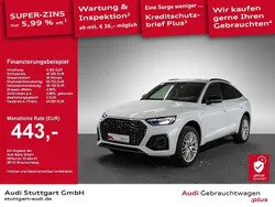 Gletscherweiß metallic Gebraucht 2024 Audi Q5 Sportback S-Line SUV | 54.620 € (Etwas zu teuer)