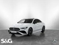 Unilack polarweiß Gebraucht 2024 Mercedes CLA200 AMG Coupé | 38.900 € (Teuer)
