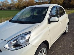 Weiß Gebraucht 2015 Nissan Micra Pure Kleinwagen | 8.800 € (Teuer)